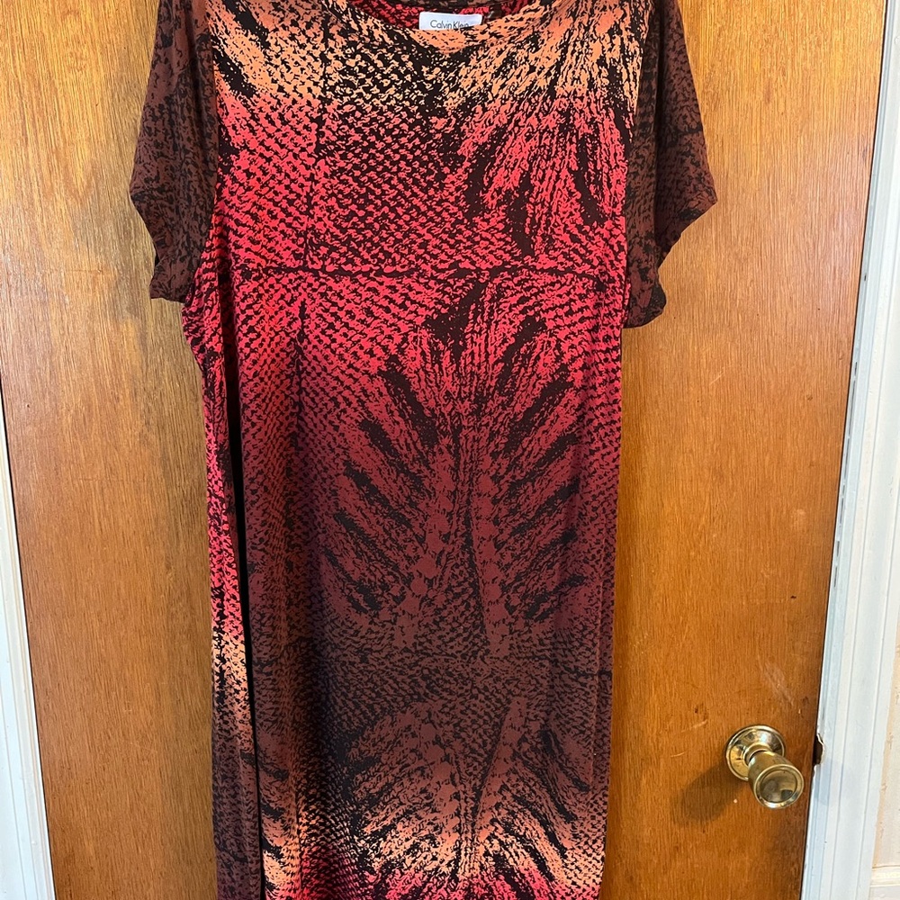 Calvin Klein Dress Short Sleeve Casual